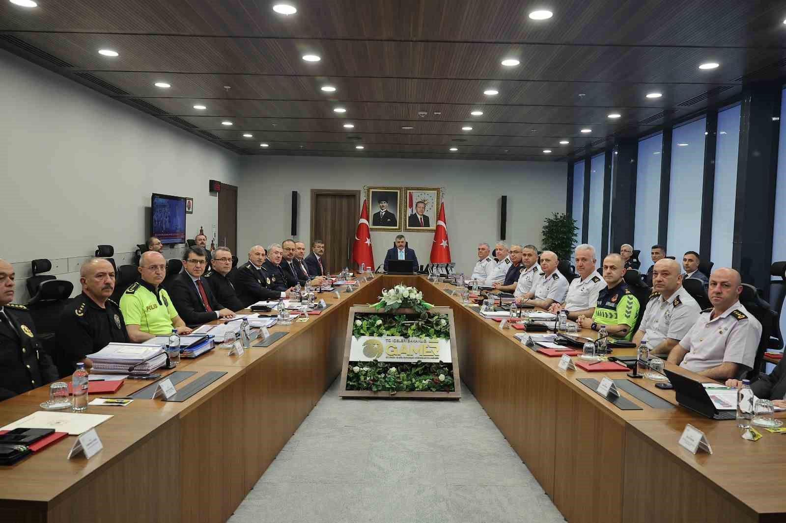 Ankara’da gerçekleşecek NATO Zirvesi öncesi güvenlik toplantısı gerçekleştirildi