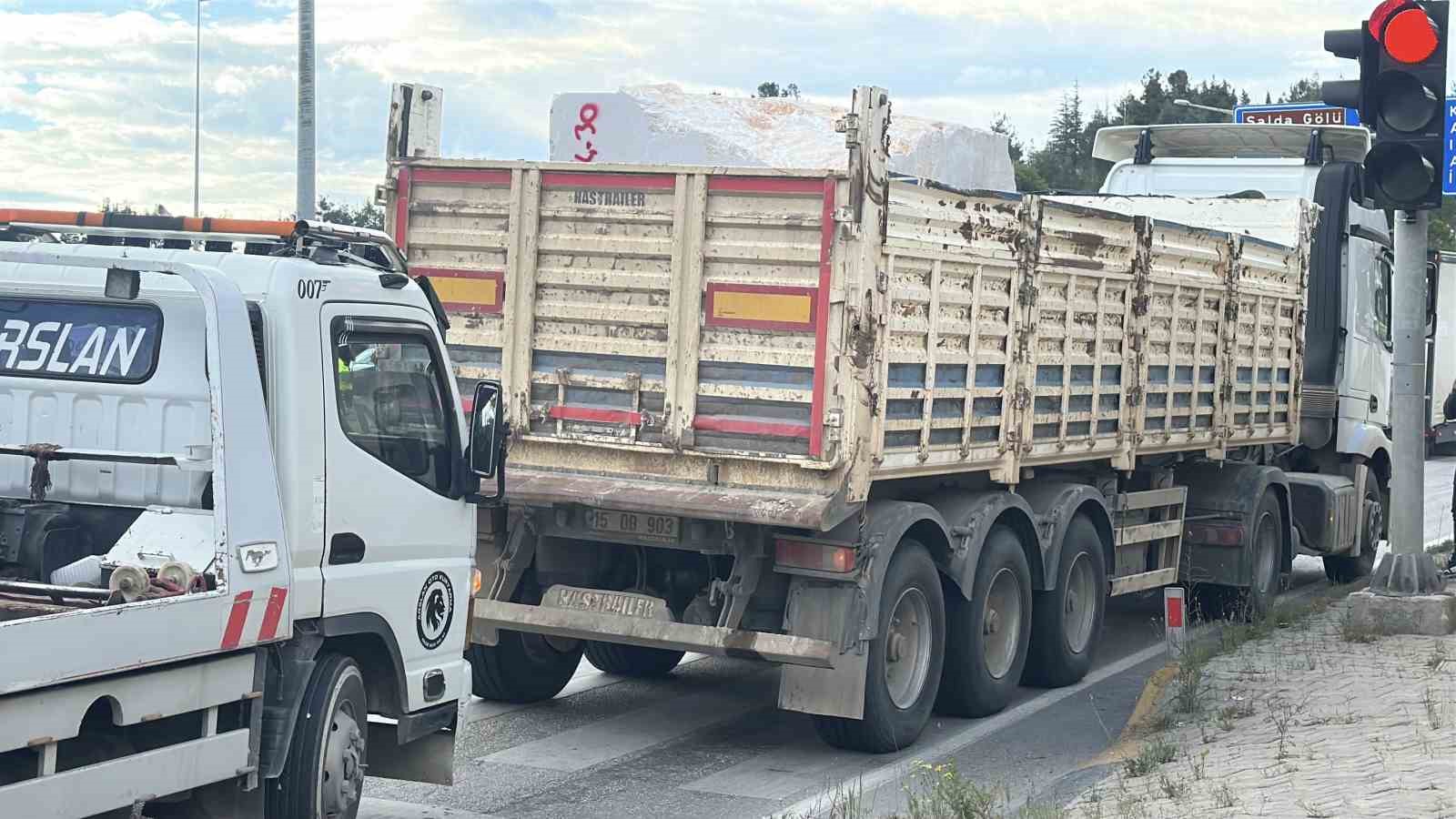Burdur’da zincirleme kaza: 5 hafif yaralı