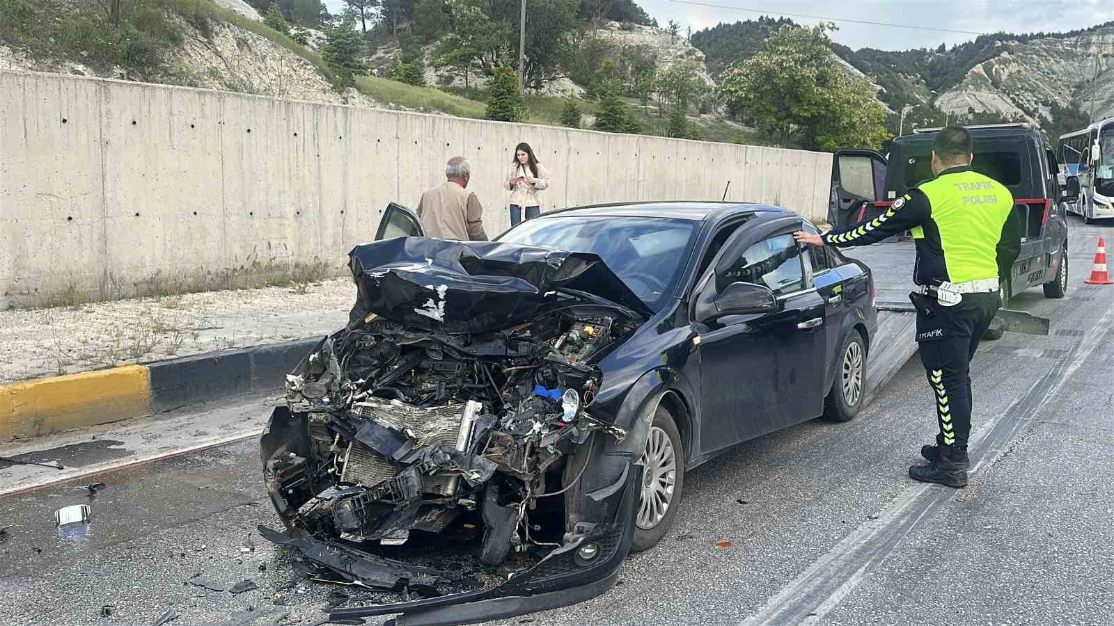 Burdur’da zincirleme kaza: 5 hafif yaralı